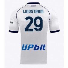 SSC Napoli Jesper Lindstrom #29 Bortedrakt 2023-24 Kortermet